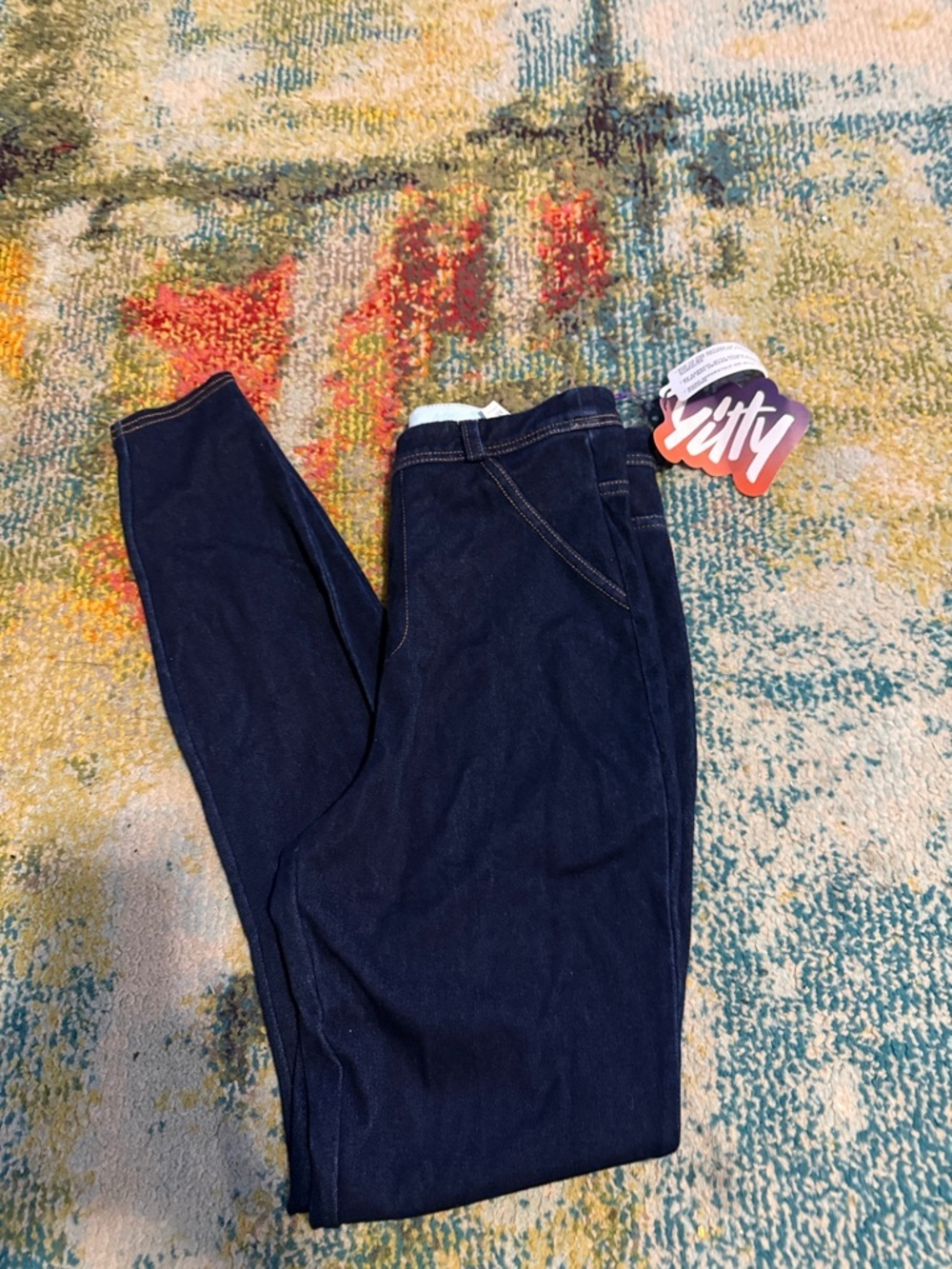 YITTY Dark Indigo Skinny Jeans - Stretch Slim